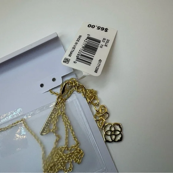 Kendra Scott Necklace Dolly Parton x Kendra Scott Dollie Necklace in Gold NWT - Picture 4 of 7